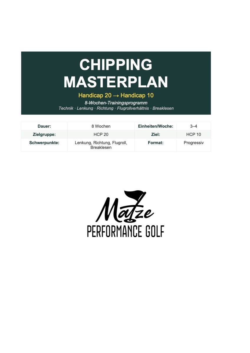 Titelseite Chipping Masterplan